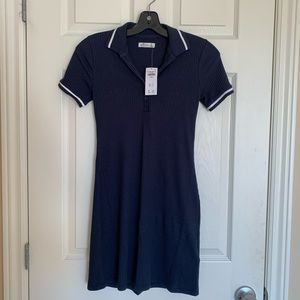 BNWT Hollister ribbed polo dress